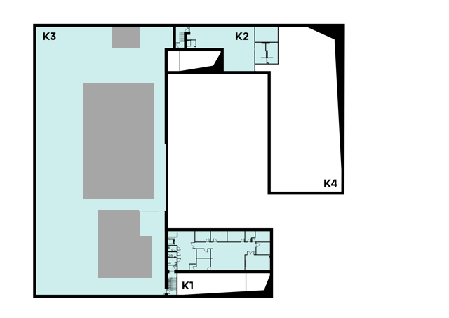 hubio k3 second floor gray